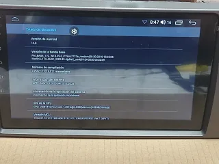 Pantalla de coche Kia K3 Rio, 2011 - 2015