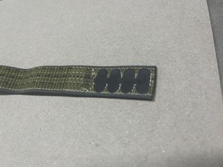 Correa Nylon Velcro 22mm Garmin Verde