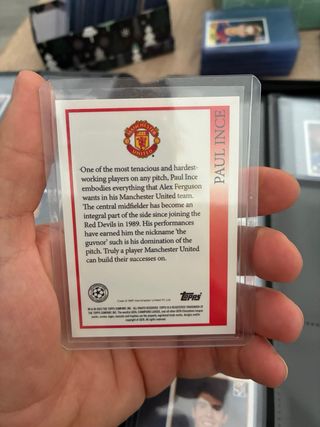 Paul Ince 28/49 Champions League Lost Rookie Card