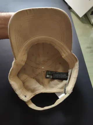 Gorra Mango Efecto Ante (Nueva con etiqueta)