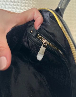 Bolso Love Moschino Negro Acolchado