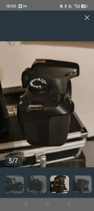 Canon EOS 4000d con obbiettivo 18-55mm