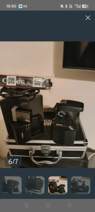 Canon EOS 4000d con obbiettivo 18-55mm