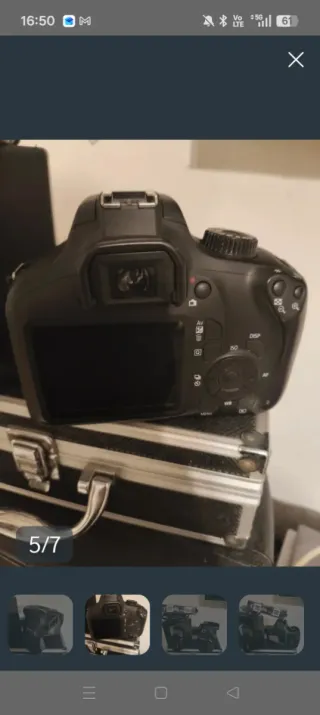 Canon EOS 4000d con obbiettivo 18-55mm