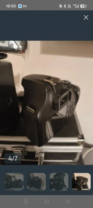 Canon EOS 4000d con obbiettivo 18-55mm