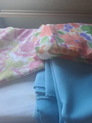 3 cortes de tela de calidad