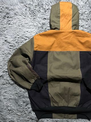 Chaqueta Carhartt Rework Marron Naranja Bomber L