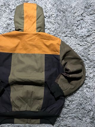 Chaqueta Carhartt Rework Marron Naranja Bomber L