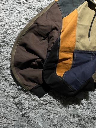 Chaqueta Carhartt Rework Marron Naranja Bomber L