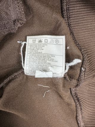 Nike Track Jacket Brown Nylon Vintage 90s