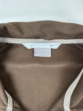 Nike Track Jacket Brown Nylon Vintage 90s