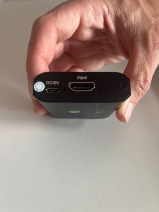 Capturadora Video HDMI con Loop Negra