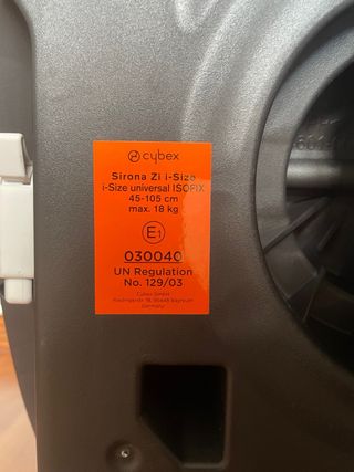 Silla de coche Cybex Sirona Zi