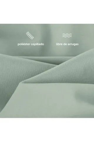 Juego Sábanas 4 Piezas Verde