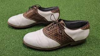 Zapatos Golf Footjoy Classic 42.5 Blancos