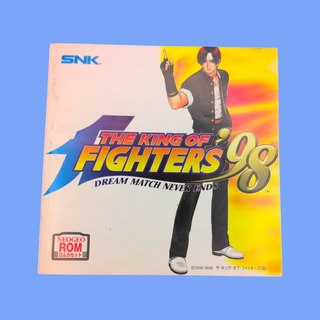 Lote manuales Neo Geo Kof + street Fighter