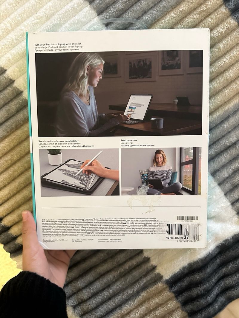 Funda teclado iPad 12.9” 2018 Logitech afbeelding 3
