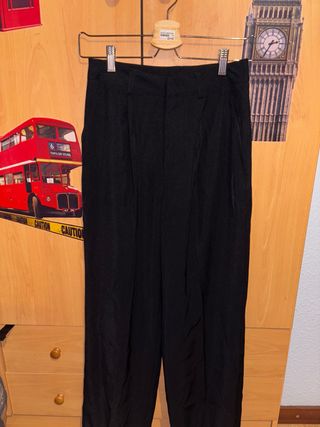 Pantalón de traje negro