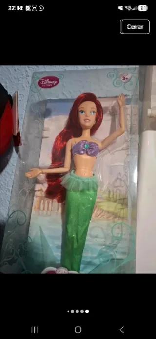 Muñeca Ariel Disney La Sirenita