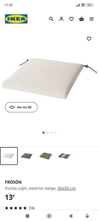 Conjunto Ikea Terraza Madera Sillas y Mesa