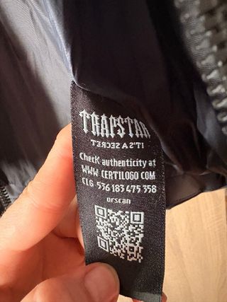 Chaqueta Trapstar Gris