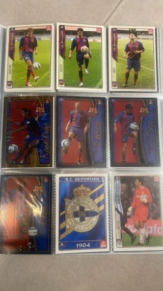 Álbum cromos Liga 2005 AS Digital+ incompleto