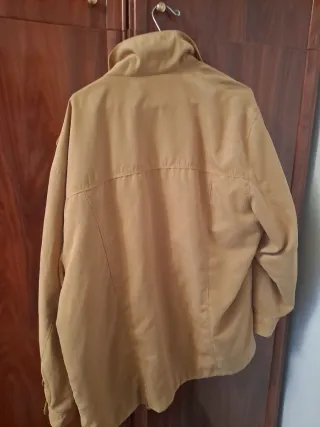 Chaqueta hombre beige/marrón