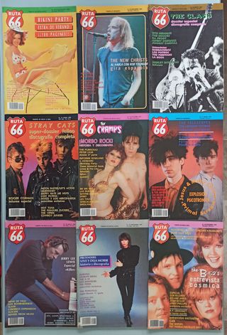 Colección de revistas Ruta 66