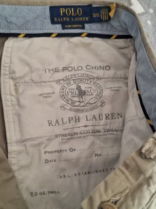 Pantalone uomo Ralph Lauren verde oliva