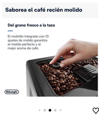 Cafetera DeLonghi Eletta Superautomática