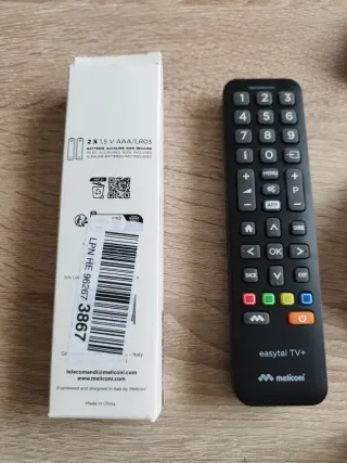 Mando a distancia universal Smart Tv Meliconi Easy