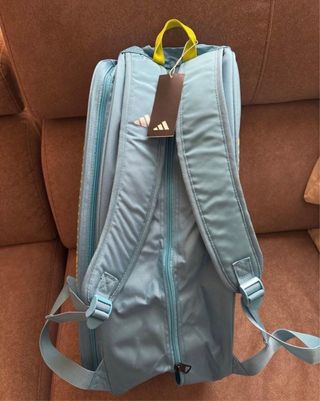 Paletero Padel Adidas Azul y Amarillo