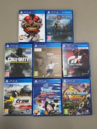 Lote  8 Juegos PS4: