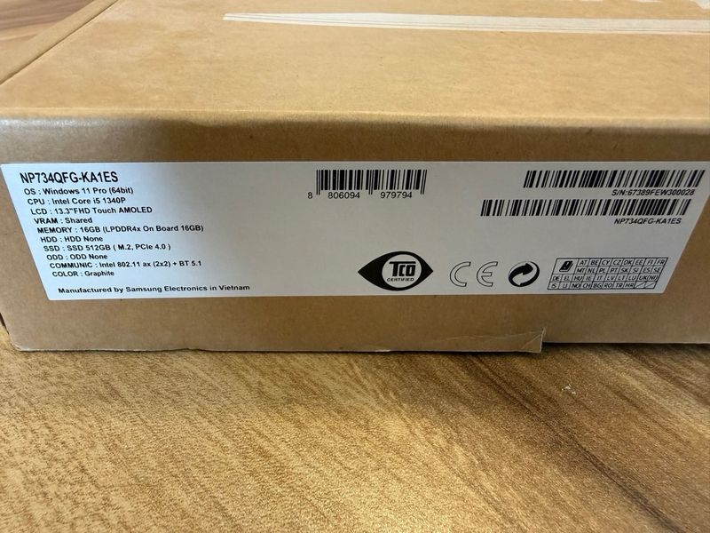 Samsung Galaxy Book 3 360 2 en 1 Gris. Como nuevo. afbeelding 7