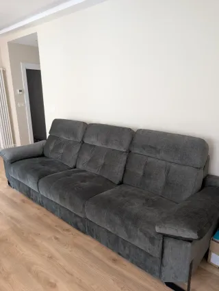 Divano a 3 posti con sedili reclinabili relax elettrici