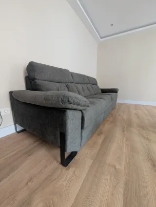 Divano a 3 posti con sedili reclinabili relax elettrici