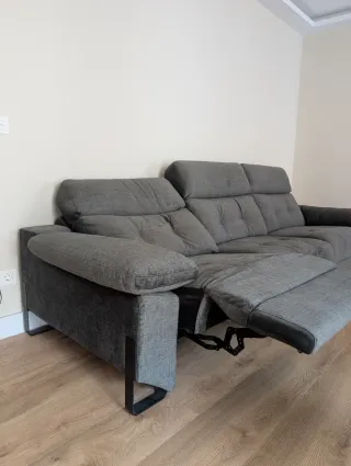 Divano a 3 posti con sedili reclinabili relax elettrici