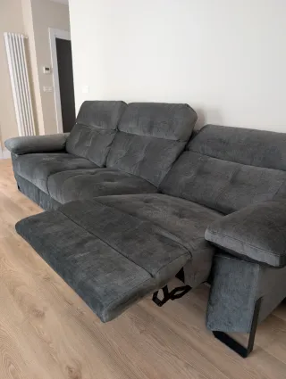 Divano a 3 posti con sedili reclinabili relax elettrici