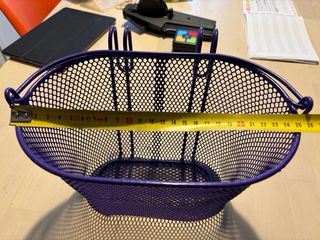 Cesta morada para Bicicleta niño Infantil bici