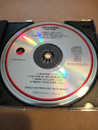 CD Anita Baker - Rapture