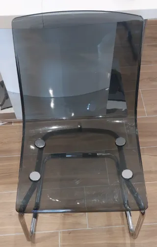 Mesa comedor lacada + 4 sillas