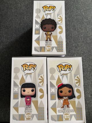 Funko Pop! It's a Small World 3 Figuras