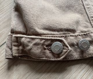 Pull&Bear And Giacca Giubbotto Jeans Denim Beige L