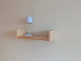 Cama nido pino 80x200 con cajones y estante