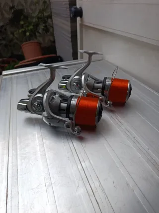 2 Carretes Daiwa 5500 SCW QD Nuevo sin usar...