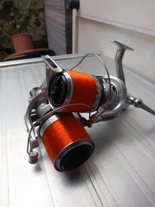 2 Carretes Daiwa 5500 SCW QD Nuevo sin usar...