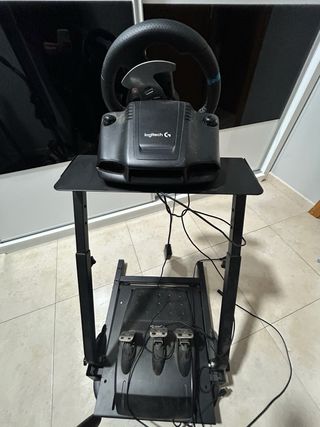 Logitech G29 + Pedales + Soporte Cockpit
