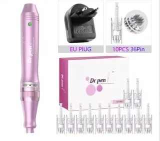 Dr. Pen M7 Dermapen Rosa y Plateado