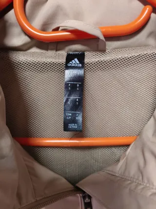 Chubasquero Real Madrid Adidas Beige 19-20