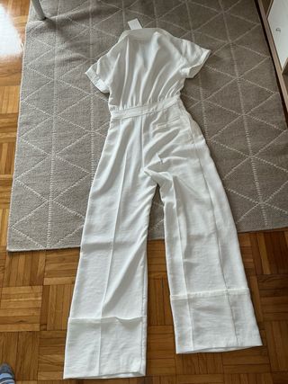 Mono Zara Collection Blanco Talla M